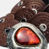 Ceinture avec cercles et boucle Ceinture avec cercles et boucle