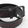 Ceinture brodée de flammes Ceinture brodée de flammes