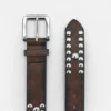 Ceinture cloutée en simili cuir Ceinture cloutée en simili cuir