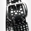 Ceinture cloutée en simili cuir Ceinture cloutée en simili cuir