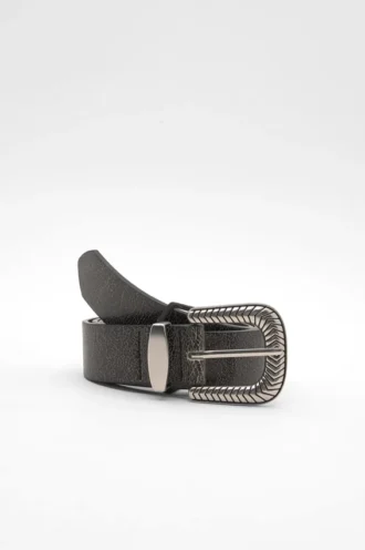 Ceinture de cow-boy avec finition craquelée