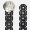 Ceinture en simili cuir avec cercles Ceinture en simili cuir avec cercles