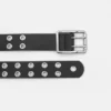 Ceinture en simili cuir avec œillets Ceinture en simili cuir avec œillets