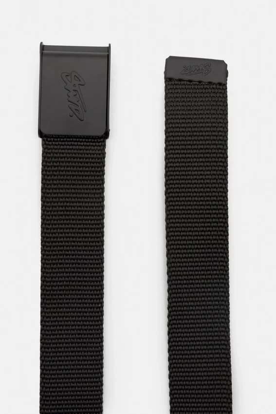 Ceinture en tissu noir STWD avec boucle Ceinture en tissu noir STWD avec boucle