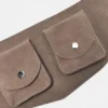 Ceinture large avec poches