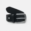 Ceinture noire 100 % cuir