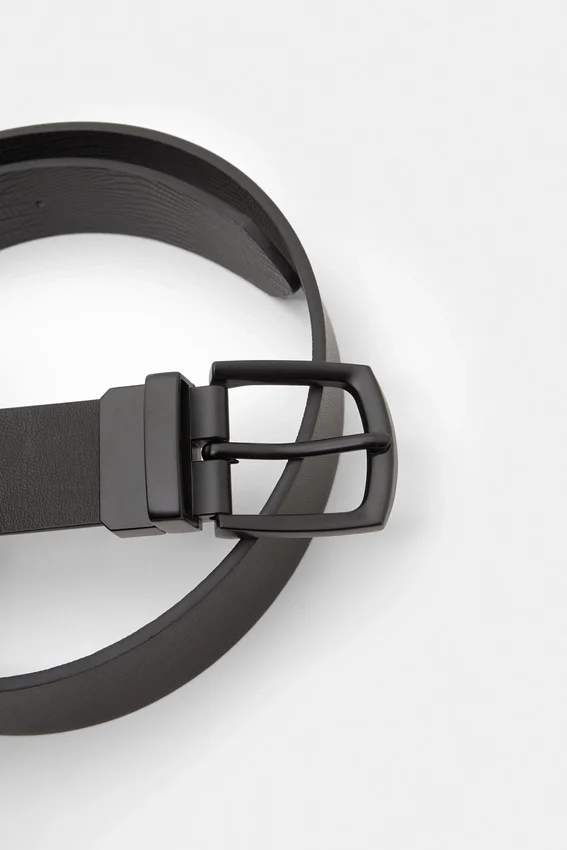 Ceinture réversible en simili cuir Ceinture réversible en simili cuir