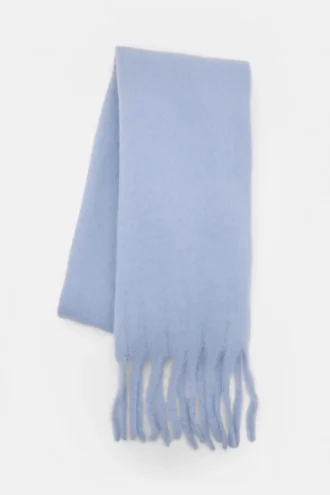 Écharpe longue effet mohair