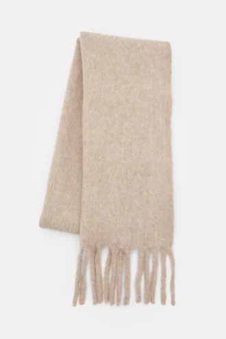 Écharpe longue effet mohair