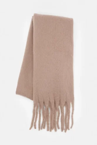 Écharpe longue effet mohair