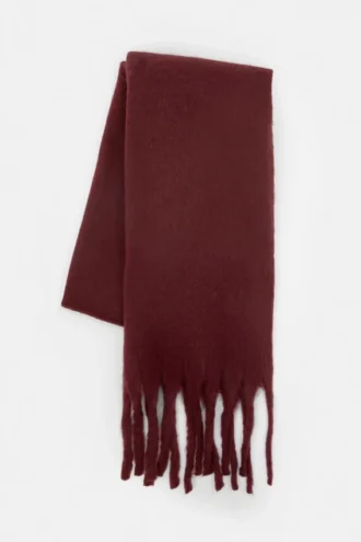 Écharpe longue effet mohair
