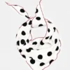 Écharpe à pois