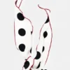 Écharpe à pois