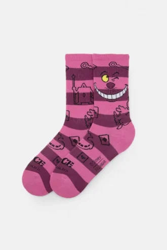 Chaussettes Alice au pays des merveilles