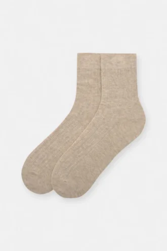 Chaussettes en coton mélangé