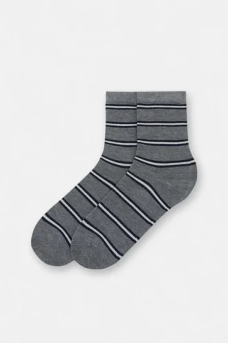 Chaussettes longues rayées