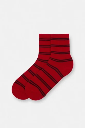 Chaussettes longues rayées