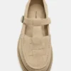 Chaussures en cuir avec boucle