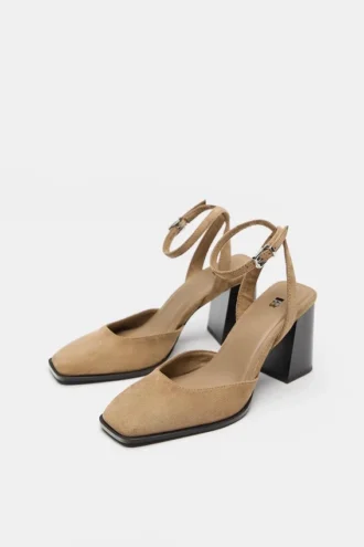 Chaussures à talon bloc