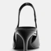 Chaussures à Talons en cuir verni avec nœud