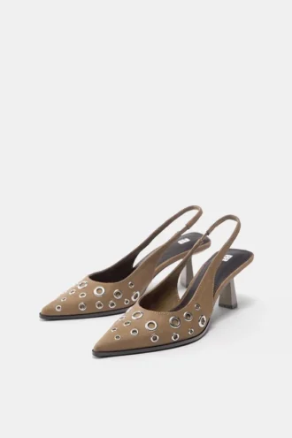 Chaussures à Talons hauts cloutées