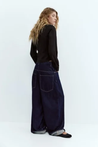 Chemise ajustée en popeline avec pinces