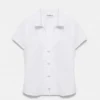 Chemise ajustée à manches courtes