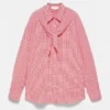 Chemise bandana à carreaux vichy