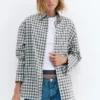 Chemise à carreaux avec bandana multiposition