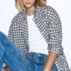 Chemise à carreaux avec bandana multiposition