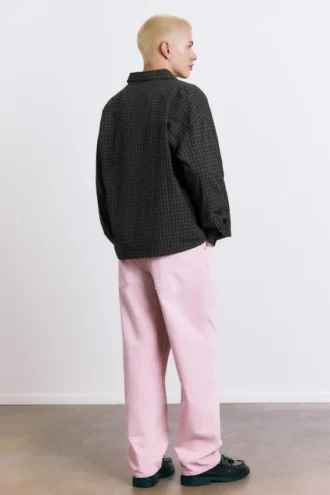 Chemise à carreaux brodée STWD