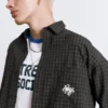 Chemise à carreaux brodée STWD