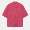 Chemise à carreaux à manches courtes