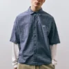Chemise à carreaux à manches doubles
