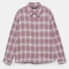 Chemise à carreaux à manches longues