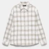 Chemise à carreaux à manches longues