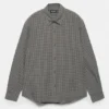 Chemise à carreaux à manches longues