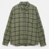 Chemise à carreaux à manches longues