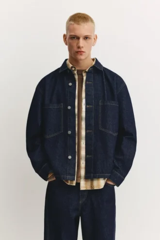 Chemise en denim avec poches
