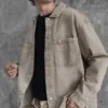 Chemise en denim délavé Chemise en denim délavé