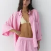 Chemise en mélange de lin Chemise en mélange de lin