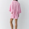 Chemise en mélange de lin Chemise en mélange de lin