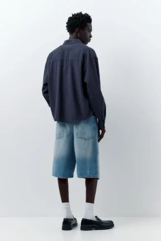Chemise en mélange de lin