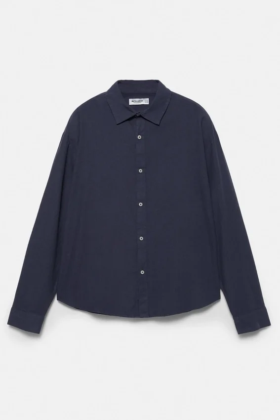 Chemise en mélange de lin Chemise en mélange de lin