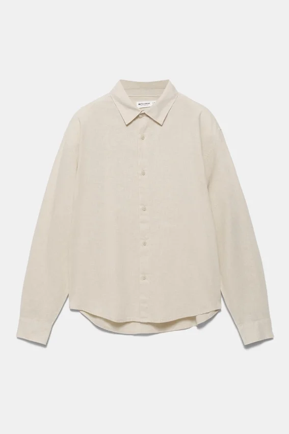 Chemise en mélange de lin Chemise en mélange de lin