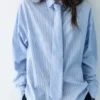 Chemise en popeline avec cravate Chemise en popeline avec cravate