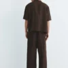 Chemise à manches courtes avec poche