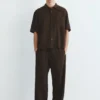 Chemise à manches courtes avec poche