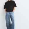 Chemise à manches courtes avec poche