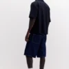 Chemise à manches courtes en tissu éponge Chemise à manches courtes en tissu éponge
